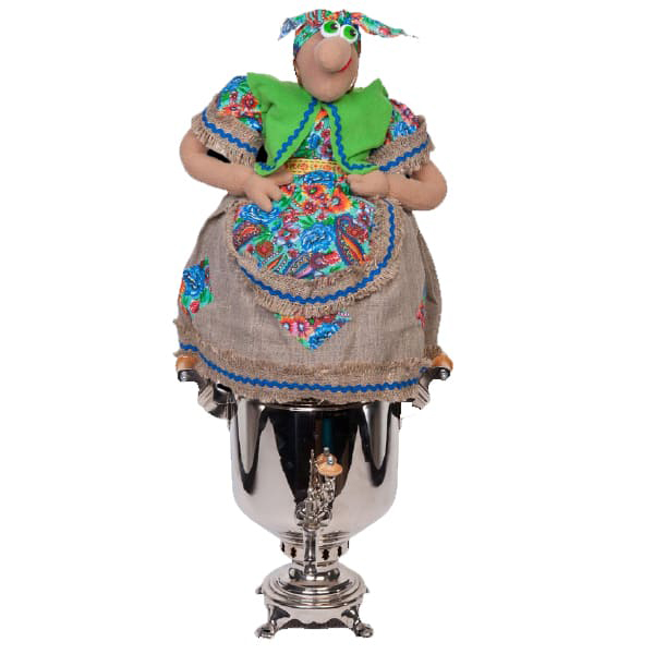 Кукла Баба яга грелка на чайник, 46 см