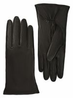 Черные мужские перчатки ELEGANZZA HP68980sherstkashemir Черный