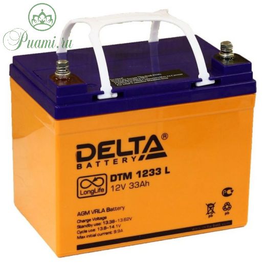 Аккумуляторная батарея Delta 33 Ач 12 Вольт DTM 1233