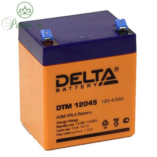 Аккумуляторная батарея Delta 4,5 Ач 12 Вольт DTM 12045