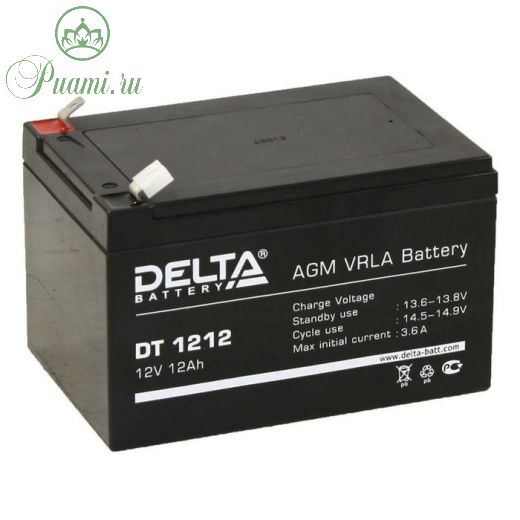 Аккумуляторная батарея Delta 12 Ач 12 Вольт DT 1212