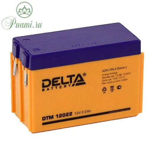 Аккумуляторная батарея Delta 2,2 Ач 12 Вольт DTM 12022