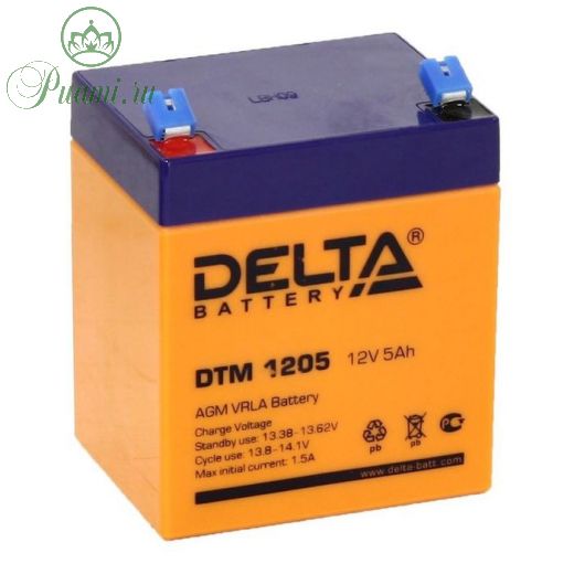 Аккумуляторная батарея Delta 5 Ач 12 Вольт DTM 1205