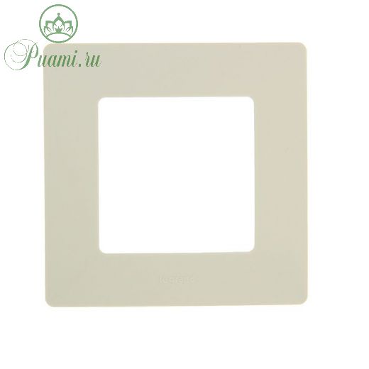 Рамка Legrand Etika 672511, одноместная, слоновая кость