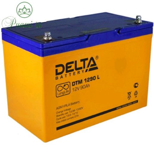 Аккумуляторная батарея Delta DTM 1290 L, 12 В, 90 А/ч