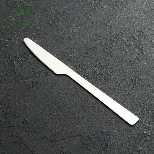 Нож столовый Доляна «Нью Гастро», 20 см, толщина 2 мм