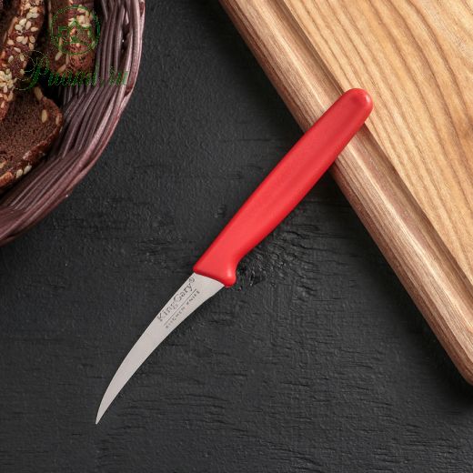 Нож для чистки овощей «Эконом», лезвие 7,3 см, цвет МИКС