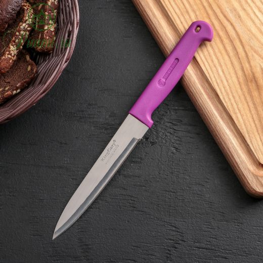 Нож «Эконом», лезвие 13 см, цвет МИКС