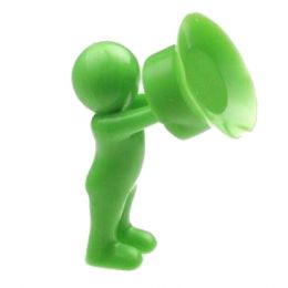 Настольный держатель смартфона (3D-MANstand), цвет Зелёный