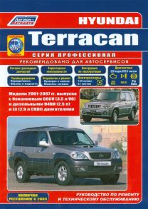 Hyundai Terracan Модели 2001-2007 гг Руководство по ремонту и техническому обслуживанию