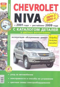 Шорохов А. (ред.) Chevrolet Niva Евро-3 Евро-4 Евро-3 Евро-4 Евро-5 с 2001 года рестайлинг 2009 года каталог запасных частей