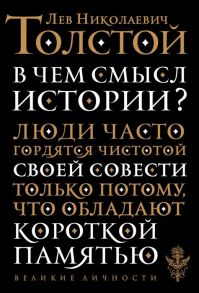 Толстой Л. В чем смысл истории