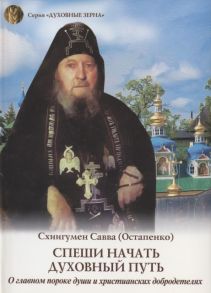 Схиигумен Савва (Остапенко) Спеши начать духовный путь О главном пороке души и христианских добродетелях