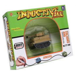 Индуктивная машинка (Inductive Car), Танк зелёный, вид 4