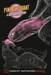 Кондратьев А. Pink Elephant A Superhero Story Розовый слон Детективная история Графический роман