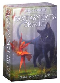 Барбьери П. Оракул Кошки Фэнтези Fantasy cats oracle 23 карты книга