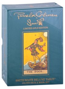 Smith-Waite tarot Gold Edition 78 карт книга