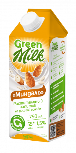Green Milk Миндаль