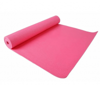 Коврик для йоги YOGA, 173х61 см, цвет розовый