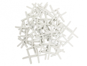 Крестики пластиковые для укладки плитки, 3,0мм 150шт, (уп.) 47-0-030