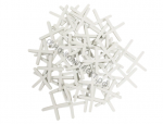 Крестики пластиковые для укладки плитки, 3,0мм 150шт, (уп.) 47-0-030