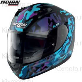 Шлем Nolan N60-6 Foxtrot, Черно-синий