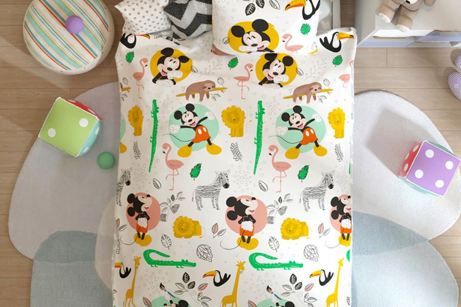 Поплин [в ассортименте] Комплект постельного белья DISNEY Funny Mickey постельное белье