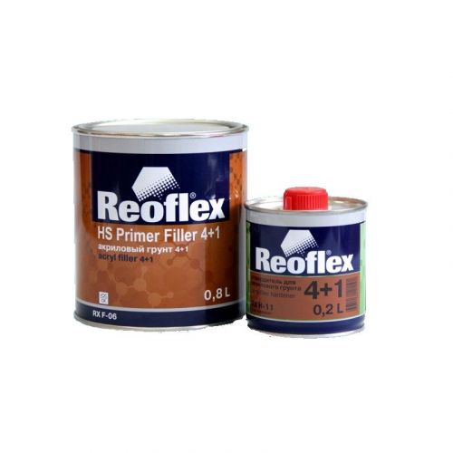 Грунт Reoflex 4+1 0,8+0,2л. белый комплект с отвердителем