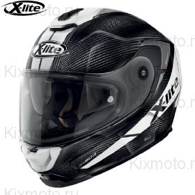 Шлем X-Lite X-903 Ultra Carbon Grand Tour, Черно-белый