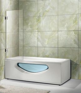 Шторка на ванну Oporto Shower 604-1 90x150 см распашная
