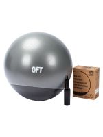 Гимнастический мяч 55 см профессиональный двухцветный FT-GTTPRO-55
