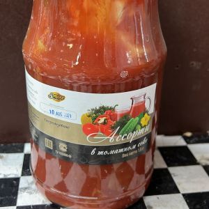 Ассорти в томатном соке 1,8л