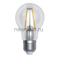 Лампа светодиодная диммируемая LED-A60-12W/3000K/E27/CL/DIM GLA01TR форма "А" прозр серии Air 3000К
