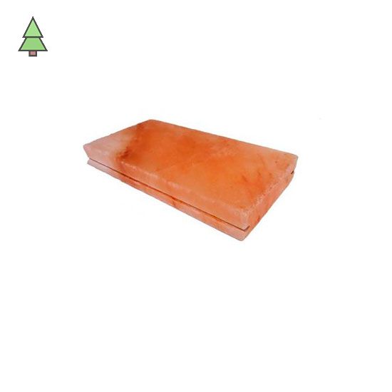 Плитка из гималайской соли розовая 25*200*100 мм шлифованная с пазом торцованная