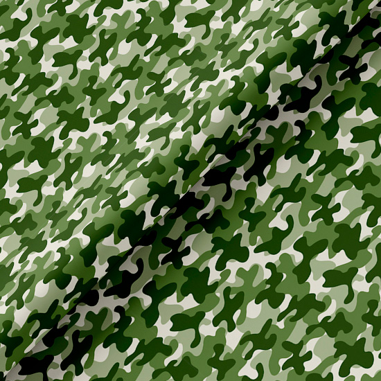 Хлопок - Цвет хаки (милитари) зеленый 50х37 см limit