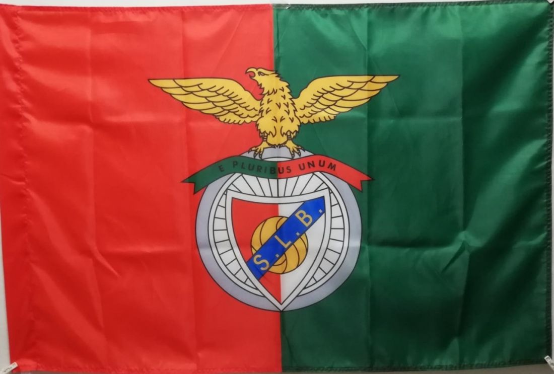 Флаг ФК Бенфика 135х90 см.