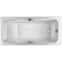 Чугунная ванна Jacob Delafon Repos 170x80 E2915-00 с антискользящим покрытием и ручками схема 1