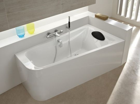 Угловая асимметричная ванна Jacob Delafon Odeon Up 160x90 R E6081RU-00 схема 3