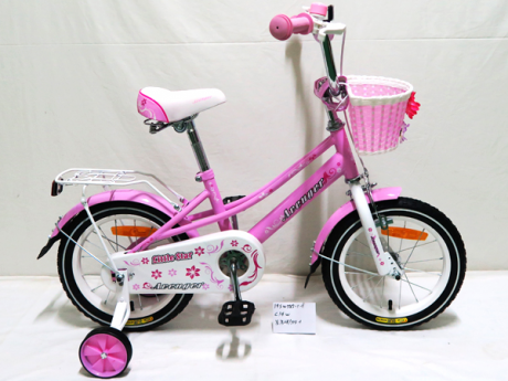Велосипед 16" AVENGER LITTLE STAR розовый/белый