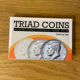 #НЕНОВЫЙ Triad Coins by Joshua Jay (Версия: Half Dollars)