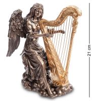 Статуэтка «Ангел, играющий на арфе» 18x12 см, h=21.5 см (WS-691/2)
