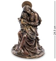 Статуэтка «Дева Мария с Иисусом» 16x16 см, h=24.5 см (WS-948)