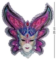 Венецианская маска «Бабочка» 25x5 см, h=28 см (WS-357)