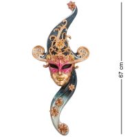 Венецианская маска «Лотос» 28.5x11 см, h=67 см (WS-353)