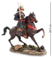 Статуэтка «Самурай на коне» 28.5x10.5 см, h=28.5 см (WS-756)