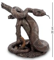 Статуэтка «Гремучая змея» 19x19 см, h=22 см (WS-768)