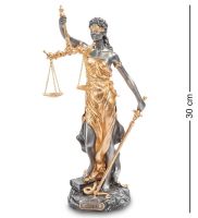 Статуэтка «Фемида - богиня правосудия» 13x12 см, h=30 см (WS-650)