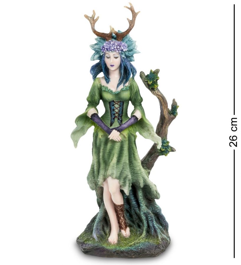 Статуэтка «Богиня деревьев, цветов и трав» (Энн Стоукс) 14x6.5 см, h=26 см (WS-788)