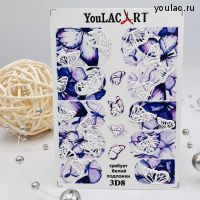 Слайдер- дизайн 3D 8 white YouLAC