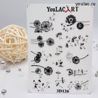Слайдер- дизайн 3D 126 black YouLAC